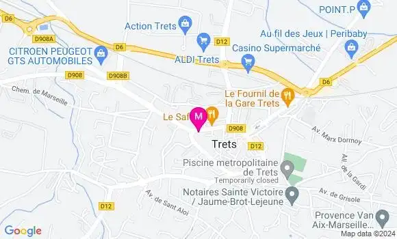 Localisation Dr Emilie Jeannu