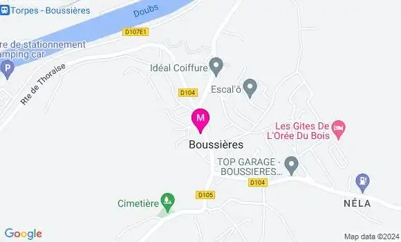 Localisation Dr Isabelle Legrand