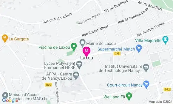 Localisation Dr Anselme Hahling