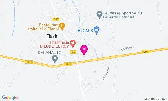 Localisation Dr Esther Lavayssiere