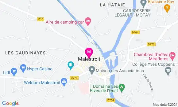 Localisation Dr Allan Guerret