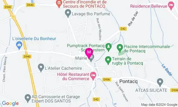 Localisation Dr Roxane Bailleul