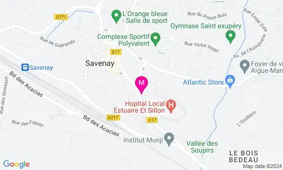 Localisation Dr Claire Charbonnier