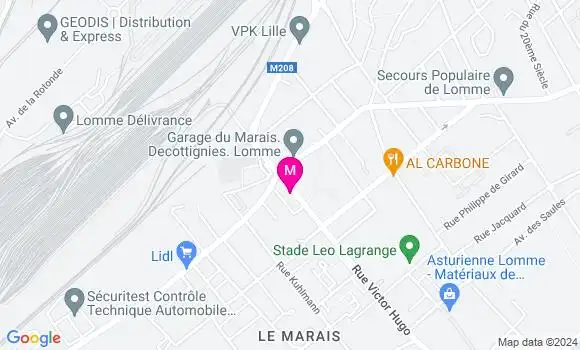 Localisation Dr Julie Deguines