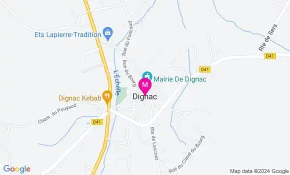 Localisation Dr Audrey Desbourdes