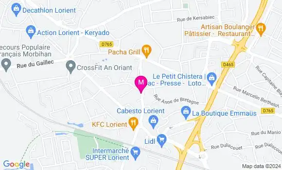 Localisation Dr Constance Maudet