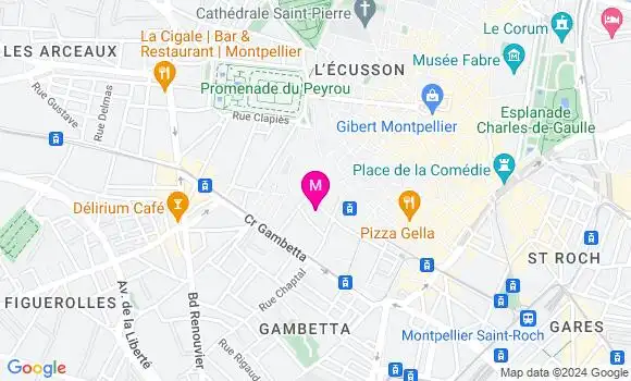 Localisation Dr Bertrand Gibrat