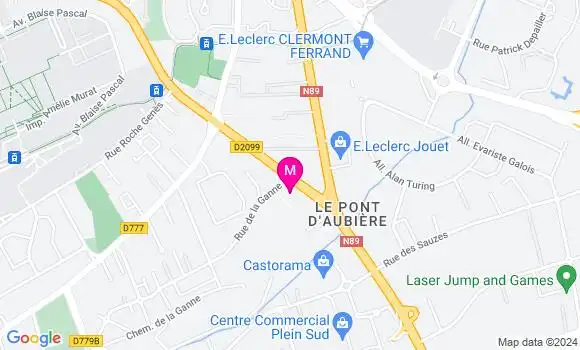 Localisation Dr Pauline Métretin