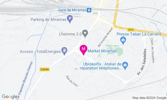 Localisation Dr Marine Habert