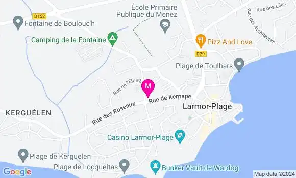 Localisation Dr Laura Hardel