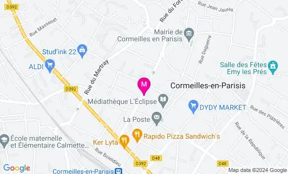 Localisation Dr Alexandra Trindade