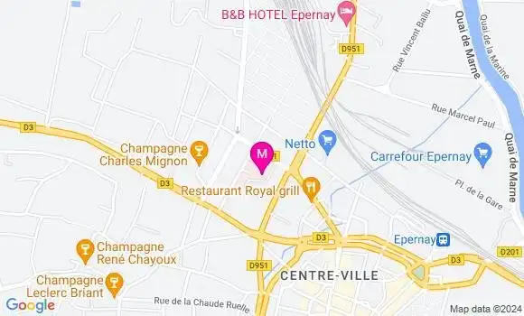 Localisation Dr Mathilde Grosselin
