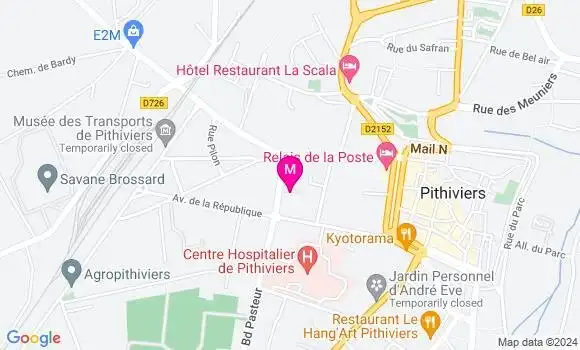 Localisation Dr Marie Charlotte Delaveau