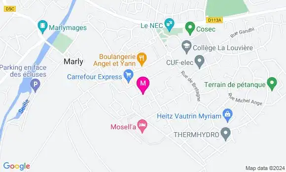 Localisation Dr Tiffany Froment