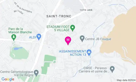 Localisation Dr Anne Sophie Pradat