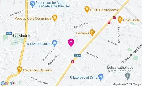 Localisation Dr Pierre Alexandre Vandewalle
