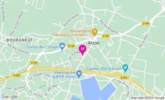 Localisation Dr Pauline Renon