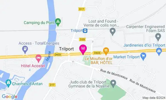 Localisation Dr Thomas Bersagol