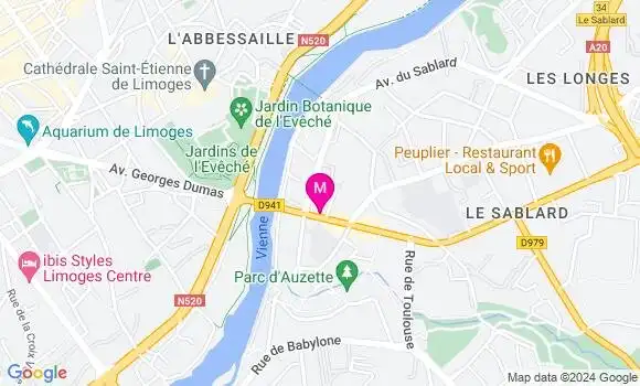 Localisation Dr François Lamarche