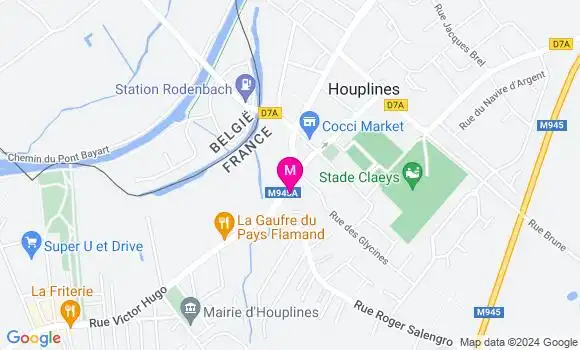 Localisation Dr Julie Bernard