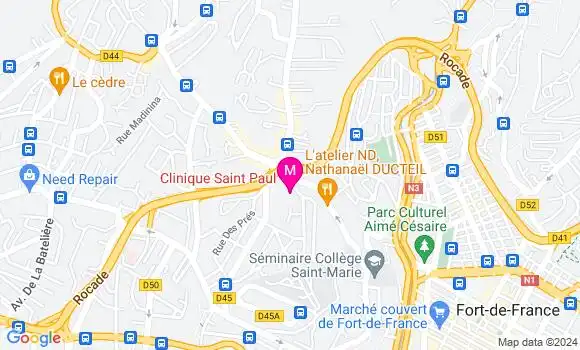 Localisation Dr Emilie Saurel