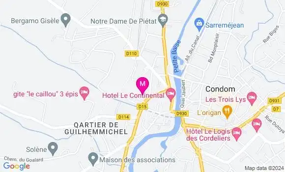 Localisation Dr Rollande Bienvenue Kingamba Ndzouanga