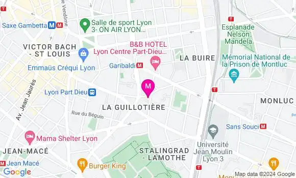 Localisation Dr Emeline Grange