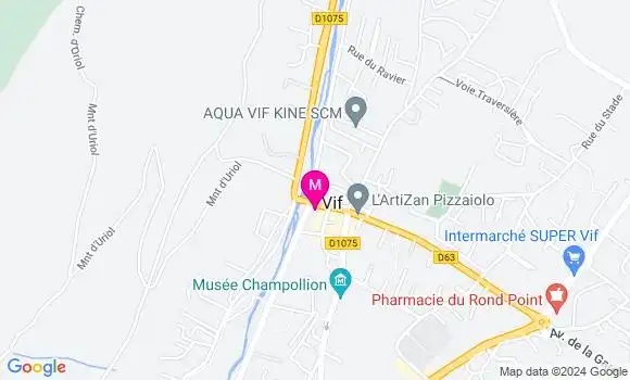 Localisation Dr Aude Reynier