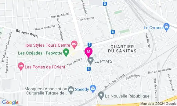Localisation Dr Anthony Devoucoux
