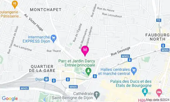 Localisation Dr Robin Didelot