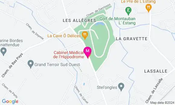 Localisation Dr Robin Michel