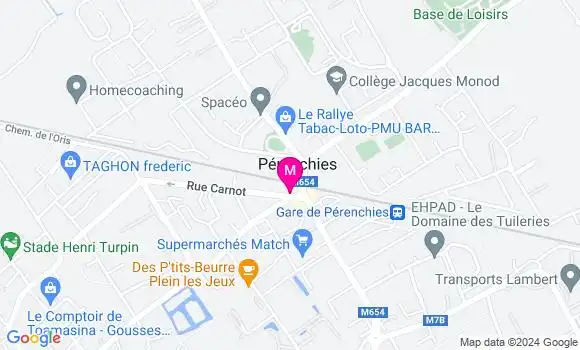 Localisation Dr Marion Caty