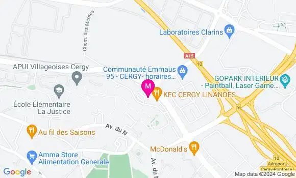 Localisation Dr Audrey Joulia