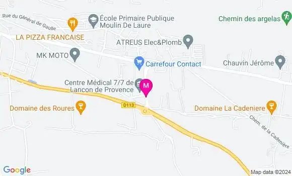 Localisation Dr Alexandra Bouillon