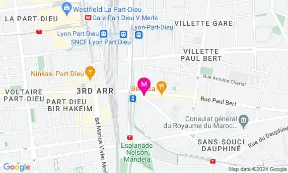 Localisation Dr Hacene Benbouzid