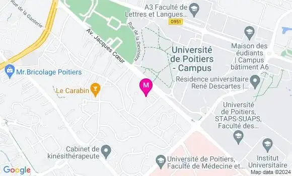 Localisation Dr Raphael Mondon