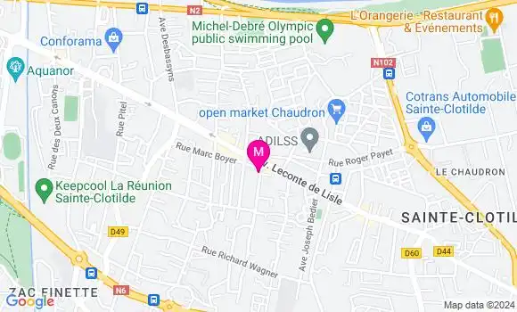 Localisation Dr Mohamad Ziyad Bangui