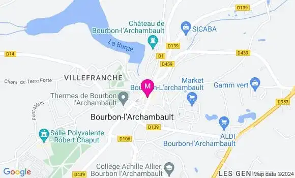 Localisation Dr Patrick Racano
