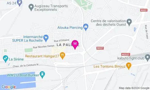 Localisation Dr Louise Audier