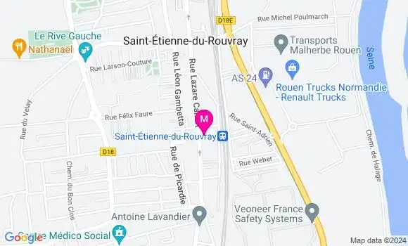 Localisation Dr Elodie Cuffel