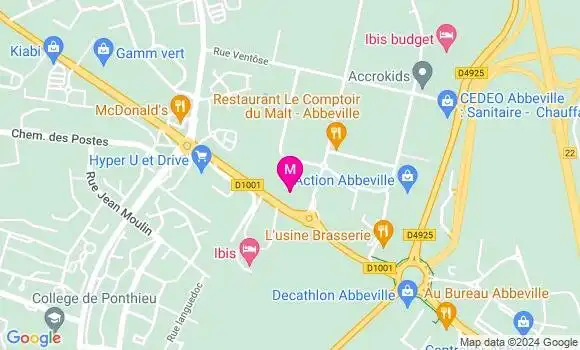 Localisation Dr Laid Harbouche