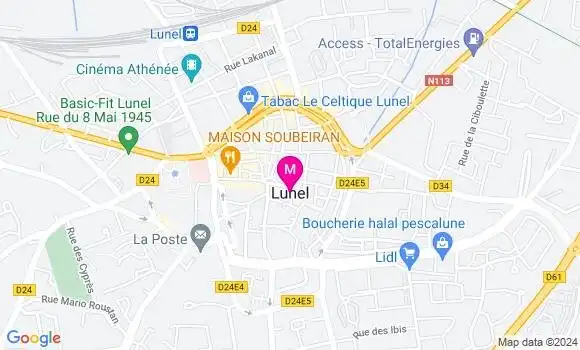 Localisation Dr Aurelie Chopin