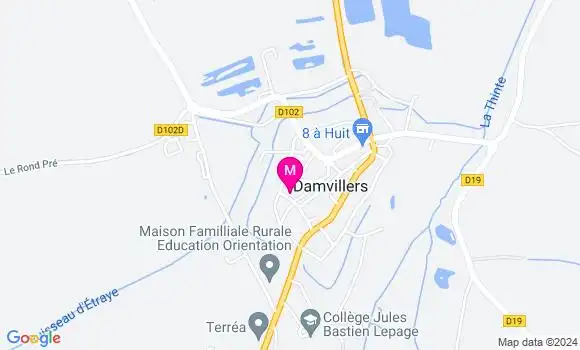 Localisation Dr Aurélien Verdier