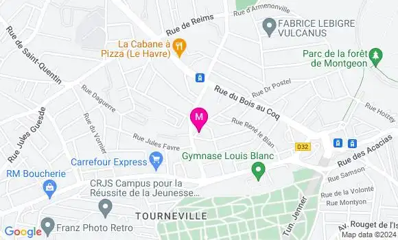 Localisation Dr Alexandre Gallais