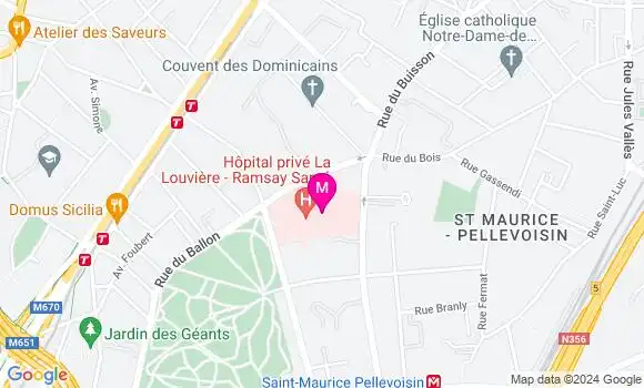 Localisation Dr Mathilde Loir