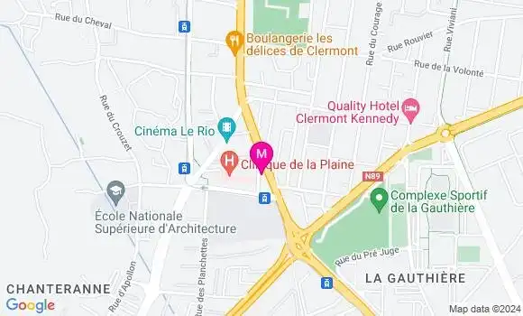 Localisation Dr Mathieu Buisson
