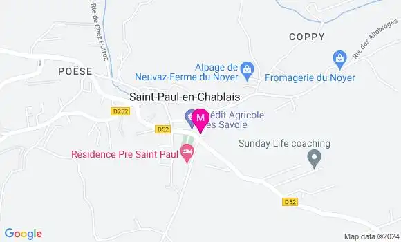 Localisation Dr Anne Sophie Jeanvoine
