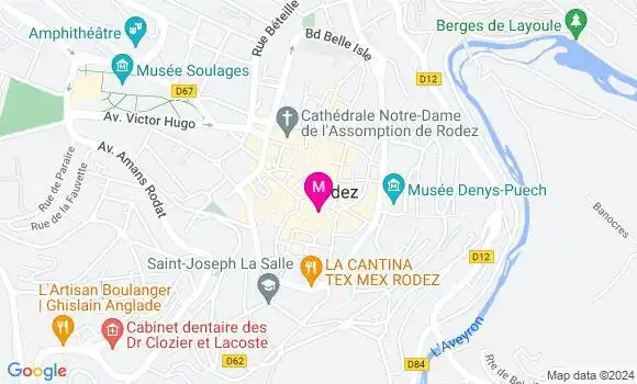 Localisation Dr Iris Lavayssiere