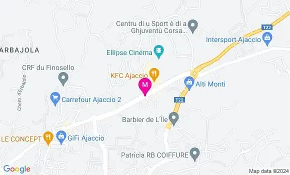 Localisation Dr Mathias Colantonio