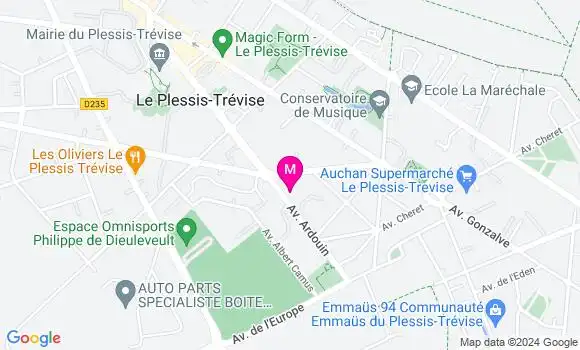Localisation Dr Aurélie Megnien